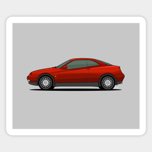 Alfa GTV side profile drawing Sticker